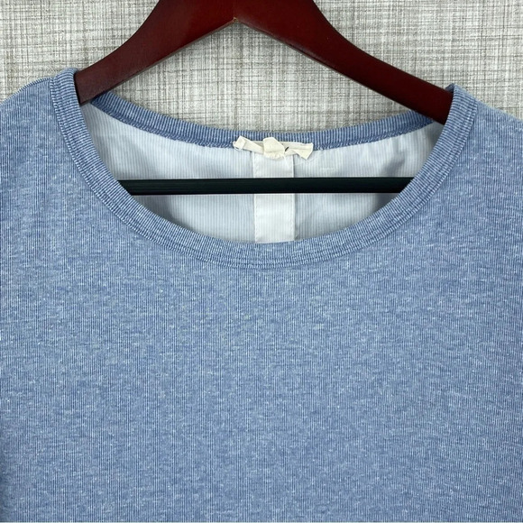 Jane and Delancey Short sleeve round neck blouse women's Size Large 0205 - Picture 3 of 9